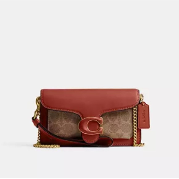 Coach Handbags - Coach Tabby Crossbody Wristlet In Signature Canvas
